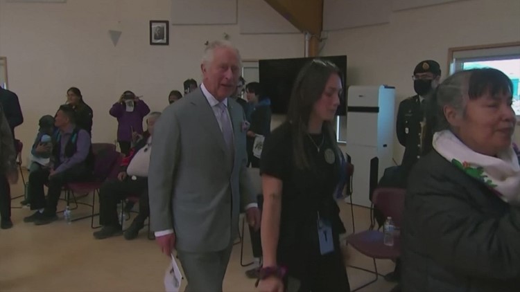 Prince Charles Dances in Canada