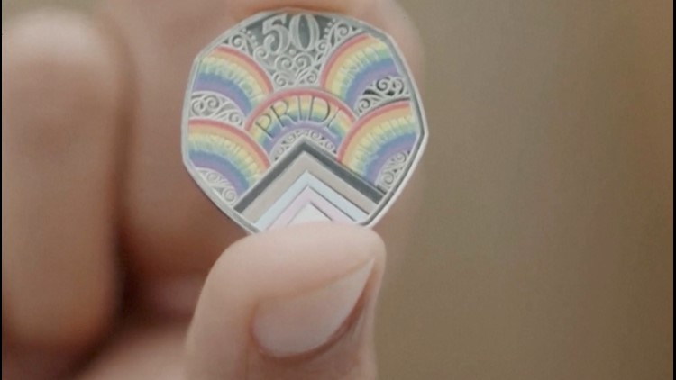 UK Reveals Rainbow Coin to Honor 50 Years of Pride
