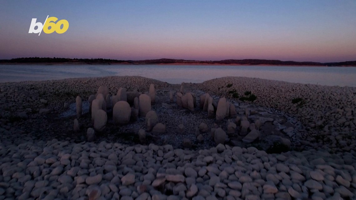 Spanish 'Stonehenge' Emerges As Temperatures in Europe Soar