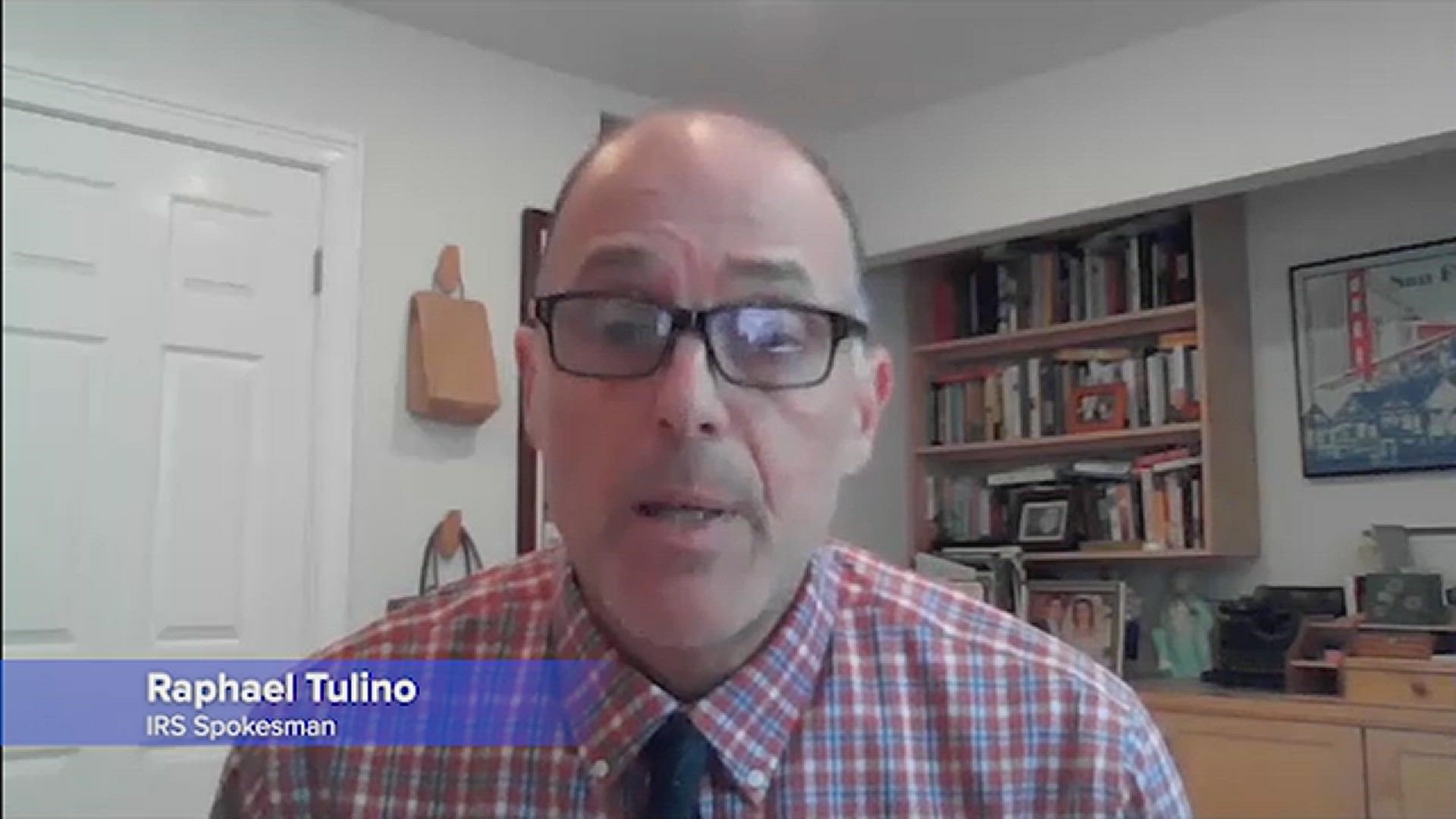 IRS spokesman Raphael Tulino explains what happens next if the monthly advance child tax credit is or isn't extended by Congress.