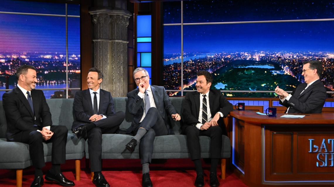 Here's which celebrities had cameos in the final episode of 'The Late Show with Stephen Colbert'