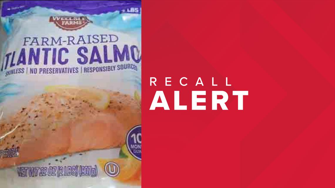 Farm-raised Atlantic salmon recalled in 7 states due to listeria concerns