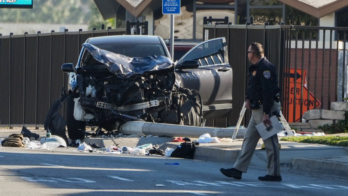 Man arrested for crash into LA County sheriff's recruits - Vimarsana News