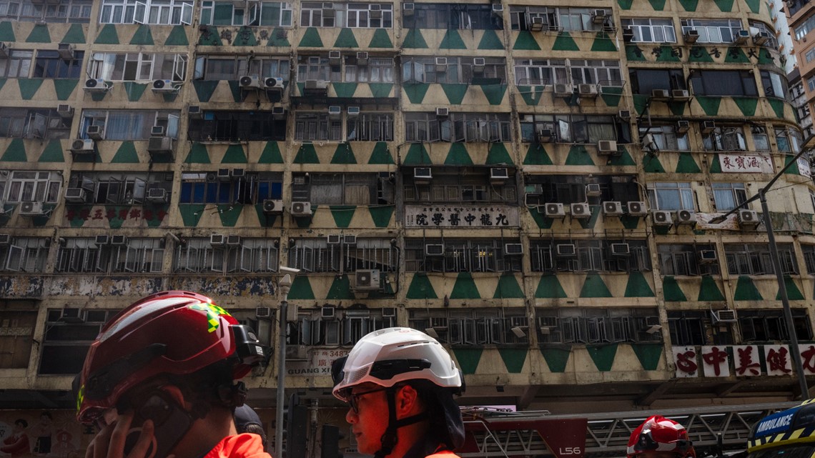 Hong Kong building fire kills at least 5 - Vimarsana News