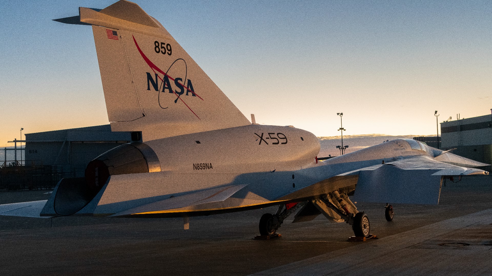 Nasa Unveils New Supersonic X 59 Plane