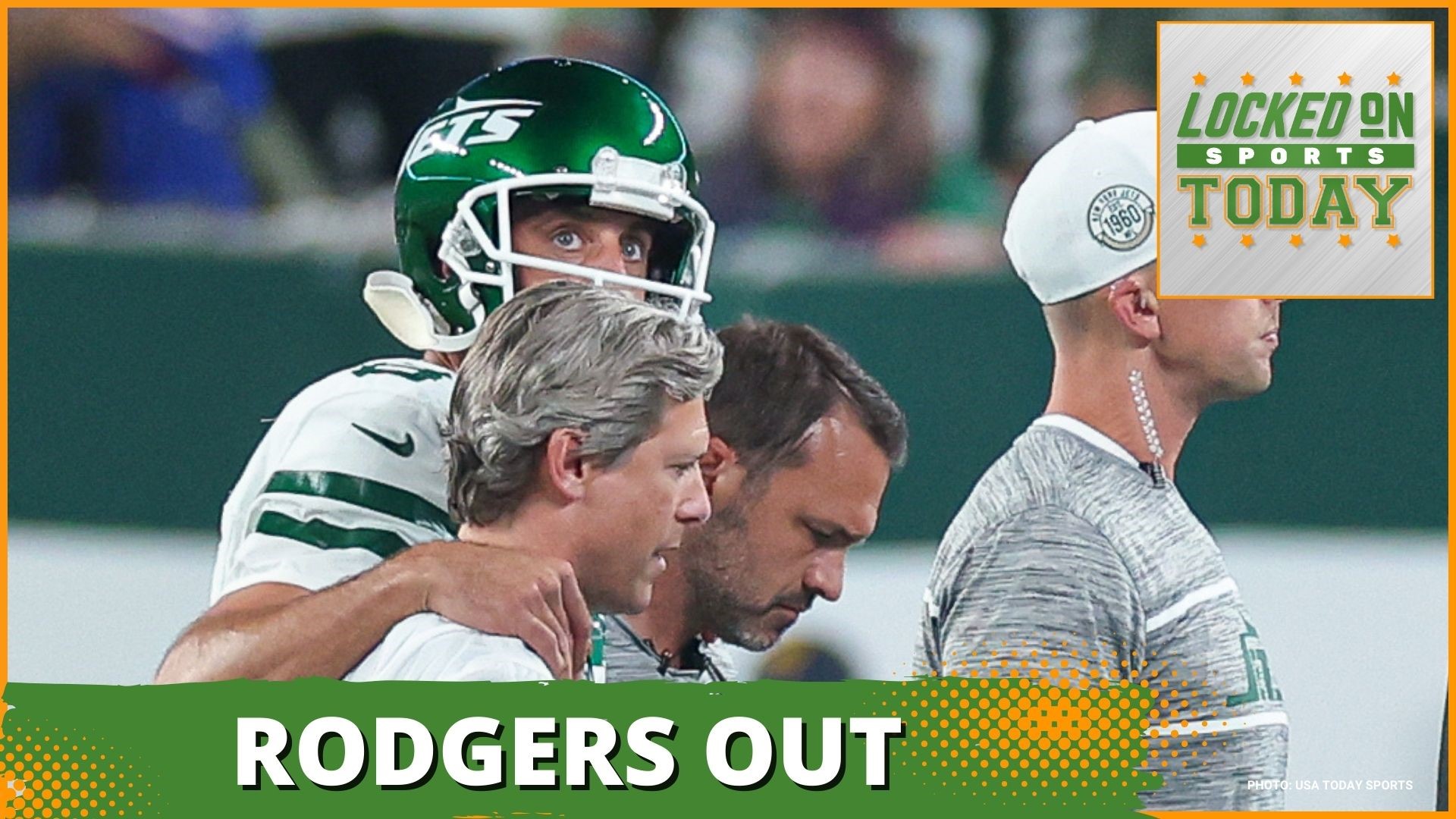 Discussing the day's top sports stories from Aaron Rodgers officially out for the rest of the season to how the Jets can remain a viable playoff team.