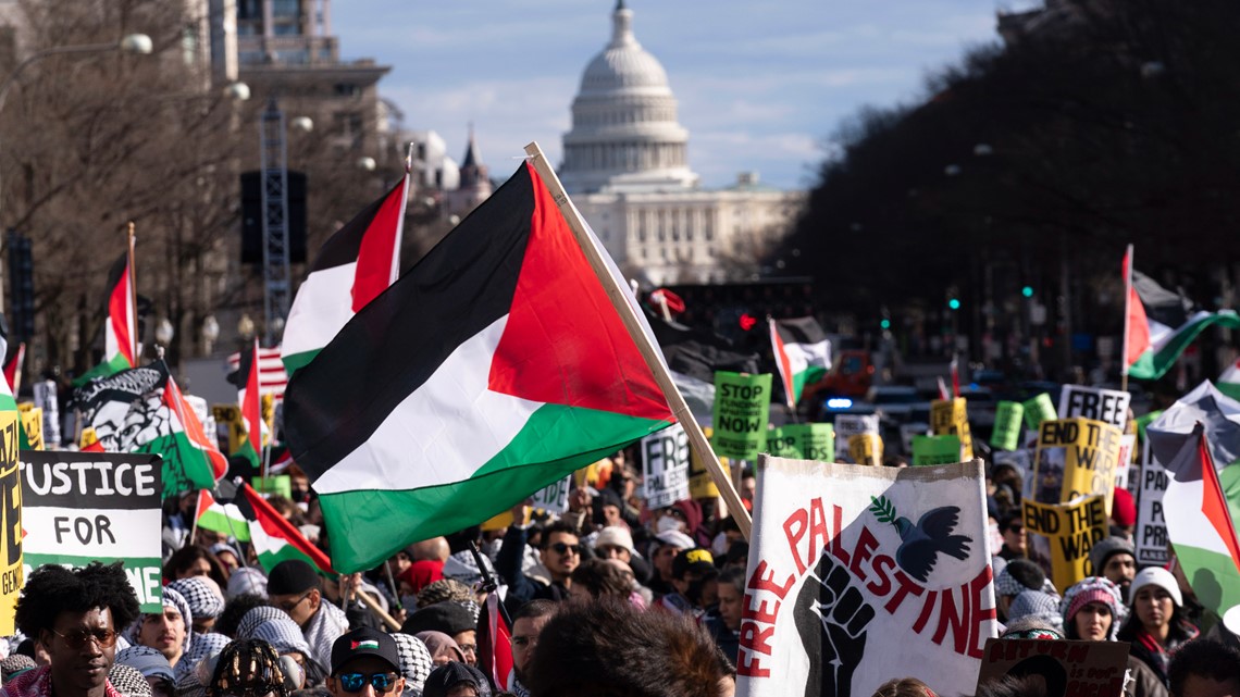 A global day of protests draws thousands in Washington - Vimarsana News