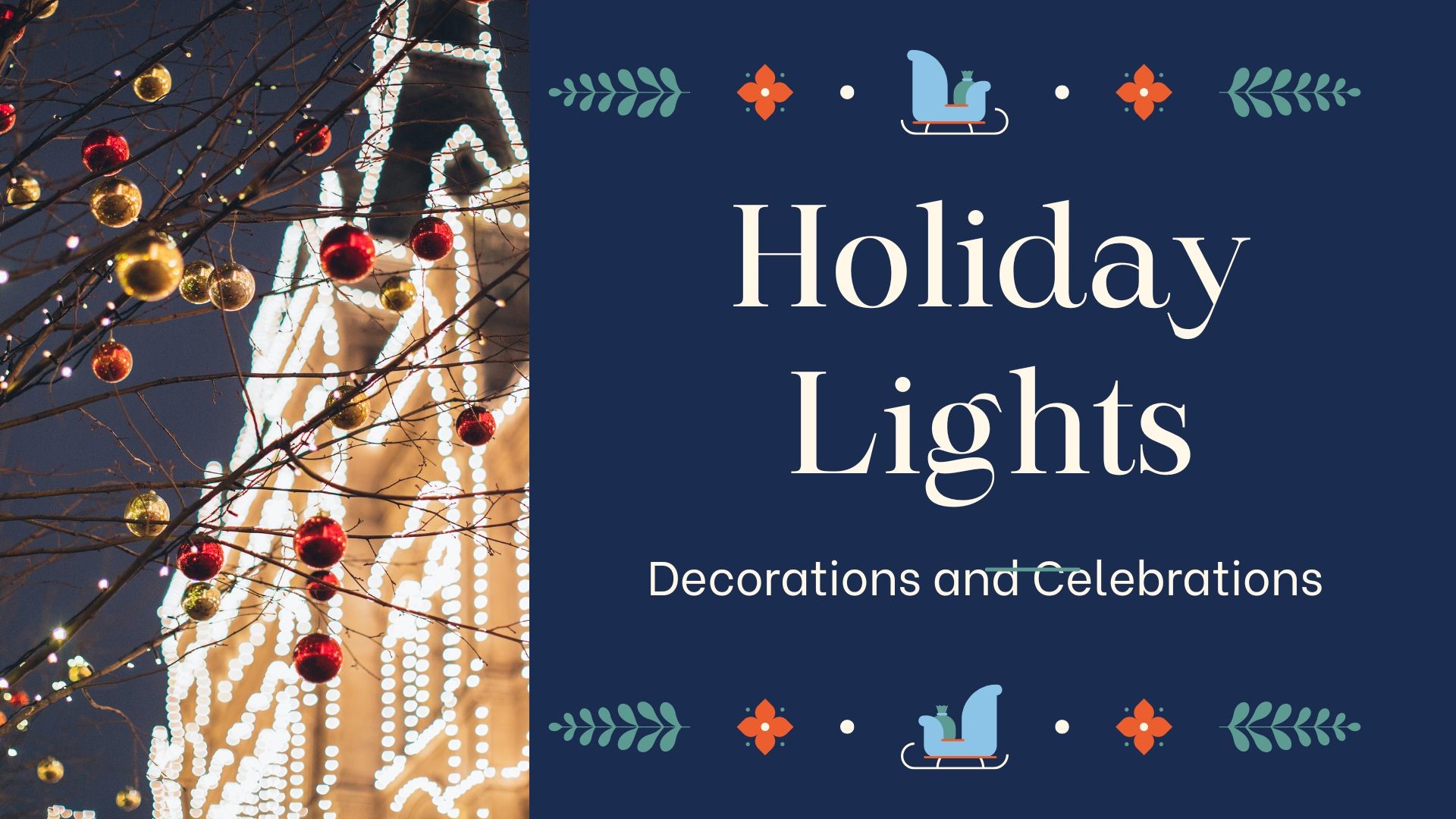 A look at holiday lighting displays and decorations across the U.S. and beyond.