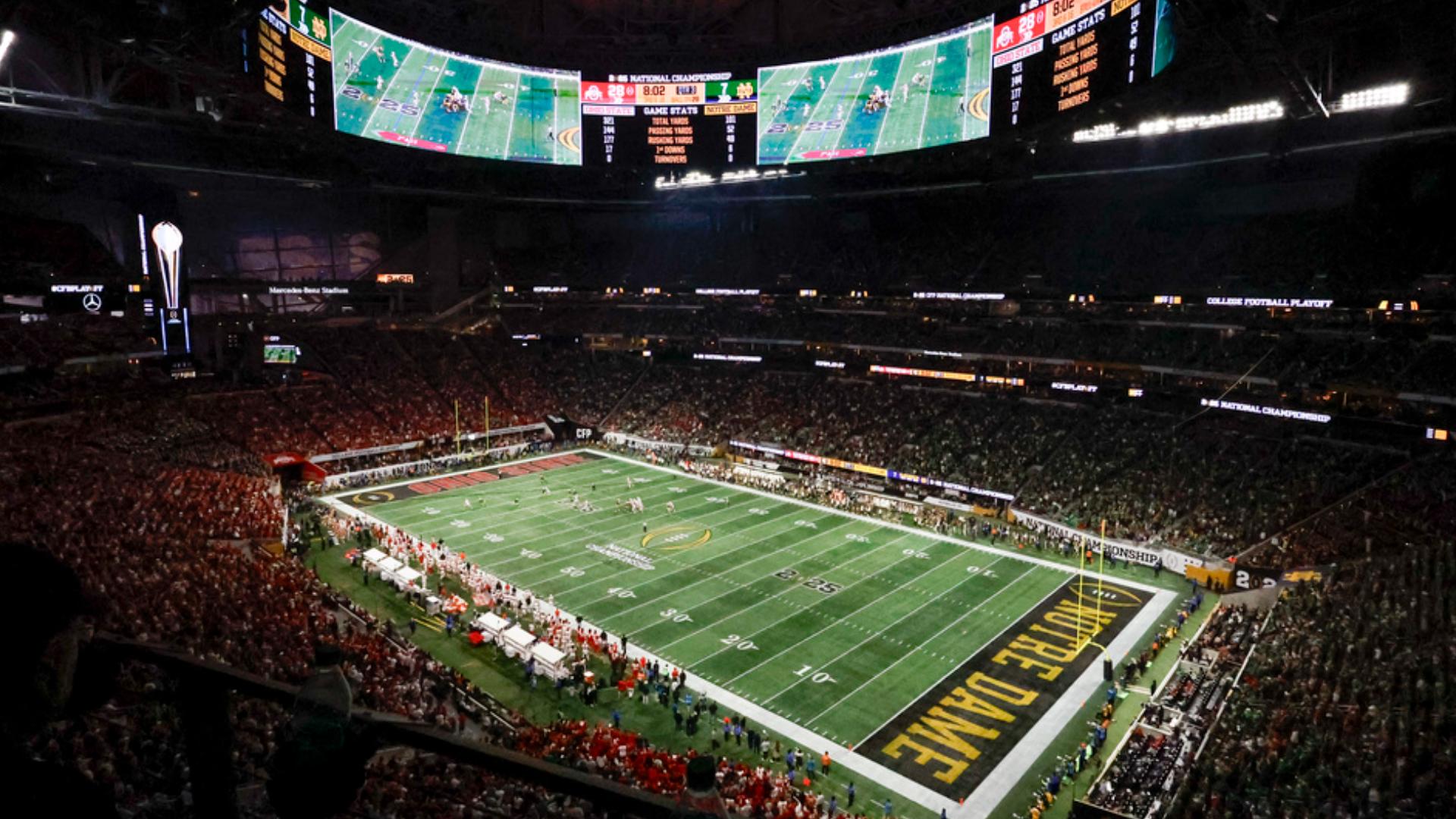 ESPN touts successful first year of 12-team College Football Playoff ...