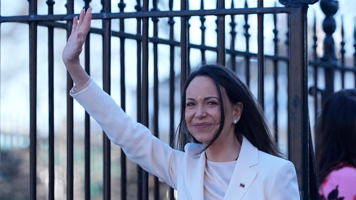 Venezuela's Machado says she presented her Nobel Peace Prize to Trump during their meeting