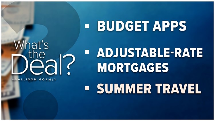 What's the Deal with budget apps, summer travel and adjustable-rate mortgages