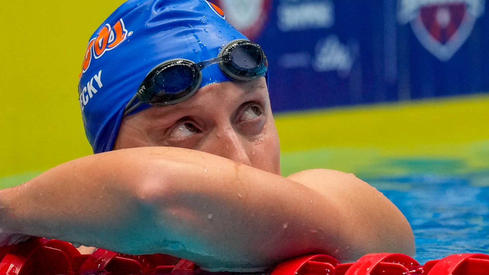 Swimming powerhouse Katie Ledecky has her first shot at gold in the highly-anticipated 400-meter freestyle on Saturday.
