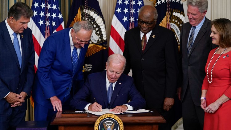 President Biden signs massive climate and health care legislation