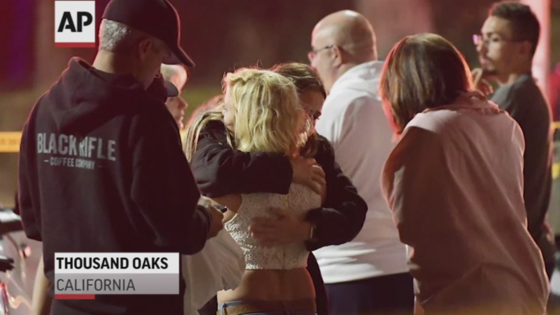 Thousand Oaks mayor pro tem, Rob McCoy, who is also a minister says, "Everybody in this wonderful city of Thousand Oaks is going to love on these folks." (Courtesy KABC via AP)