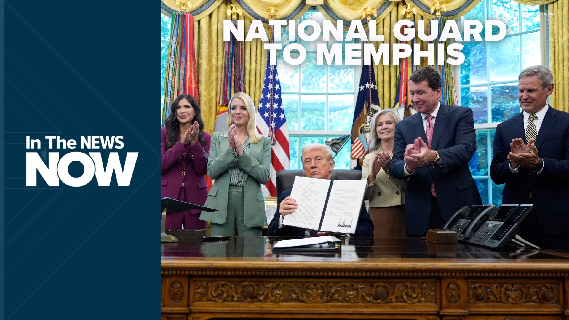 Trump deploys National Guard to Memphis | In The News Now | 13wmaz.com