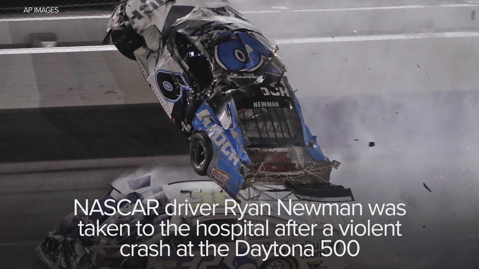 Ryan Newman remains hospitalized after Daytona 500 crash