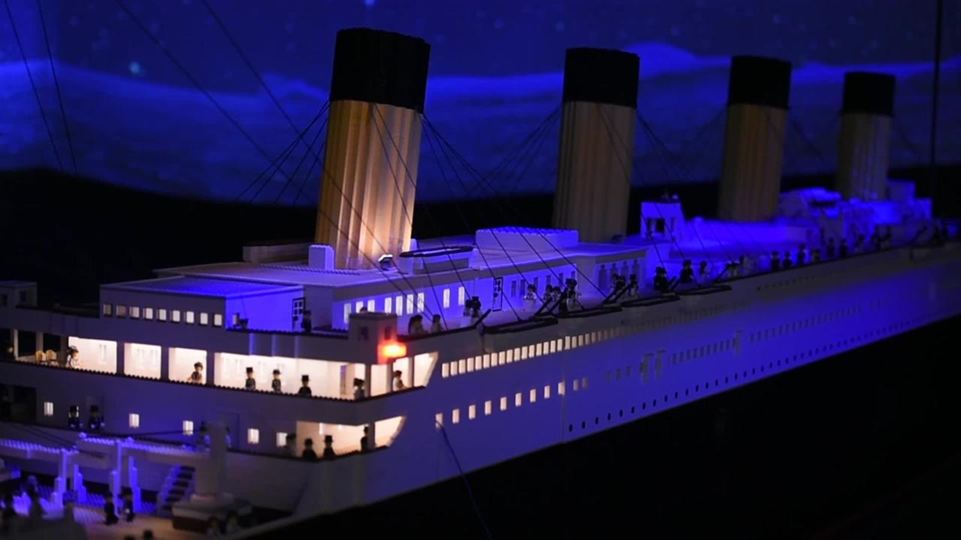 Massive Lego replica of Titanic built by boy with autism finds home in Forge 13wmaz.com