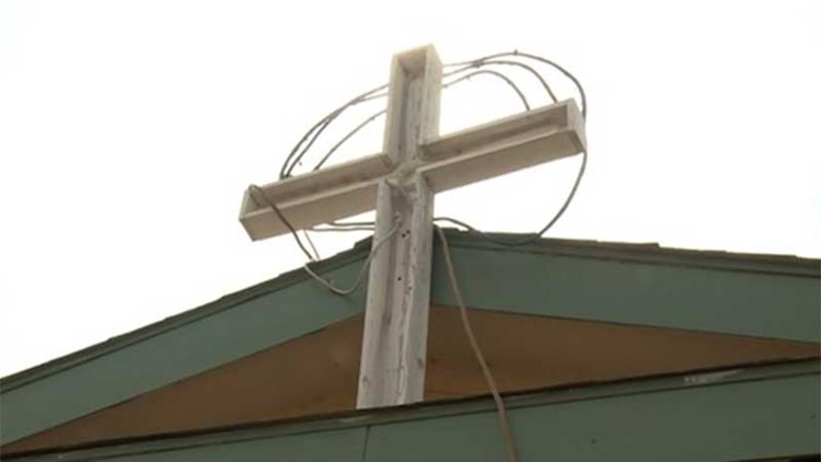 'It's a sign' | Cross left untouched after fire burns Texas home
