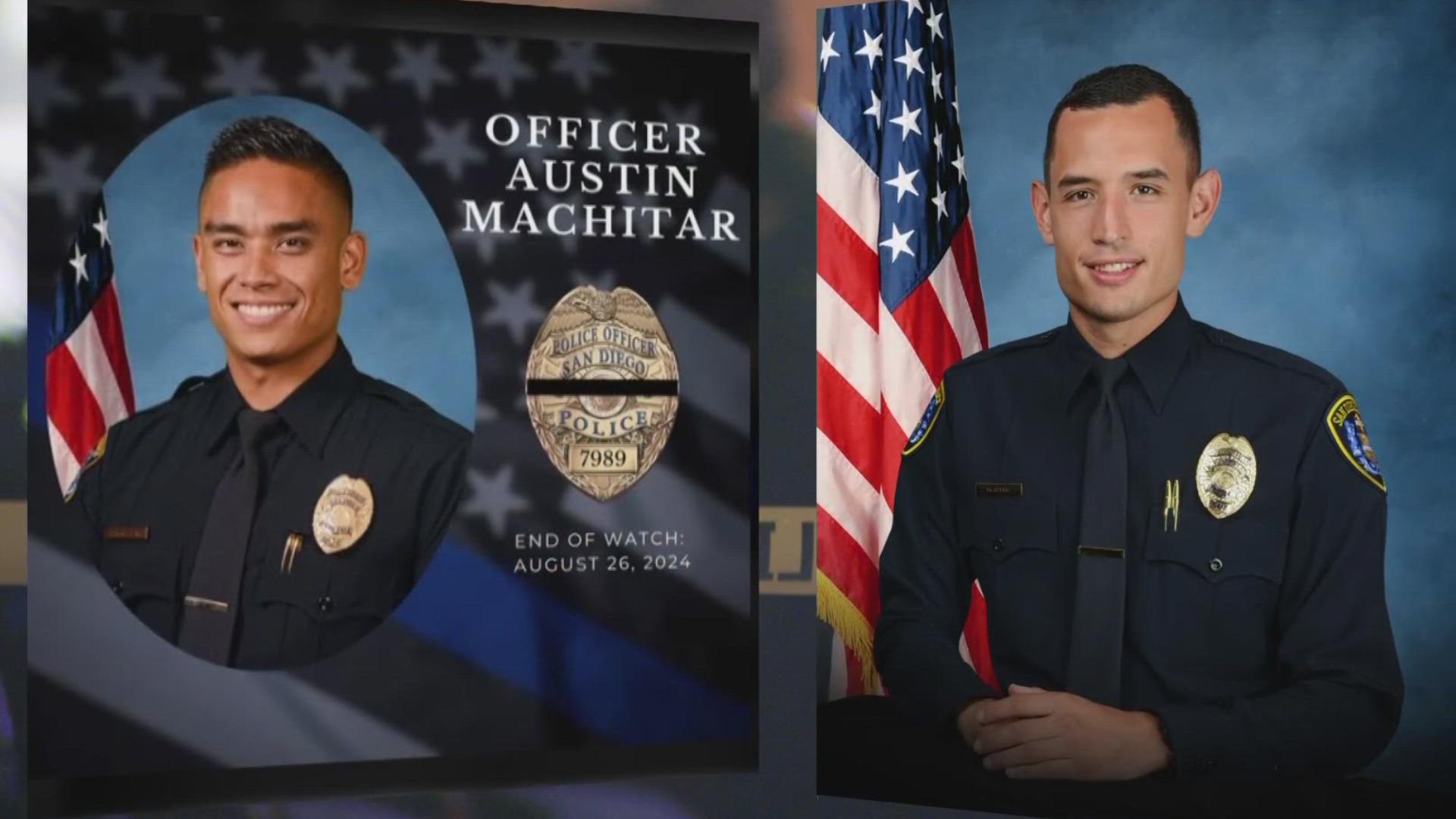 Officer Machitar is survived by his parents and sister. He grew up in Chula Vista and attended Otay Ranch High School, where he excelled in baseball.