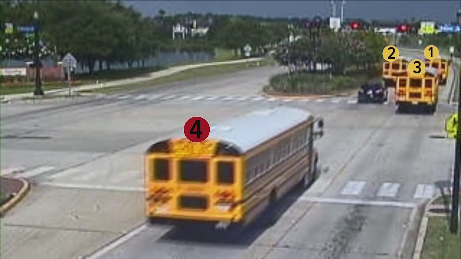 KHOU 11 Investigates found three dozen red light tickets were issued to bus drivers at three separate Houston-area school districts.