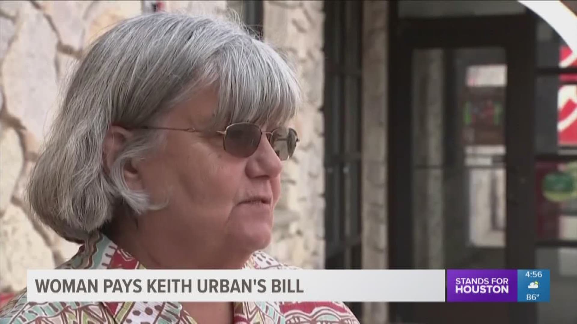 A woman in New Jersey helped out a stranger who was short on cash at a gas station and then found out the man was none other than country music legend Keith Urban.