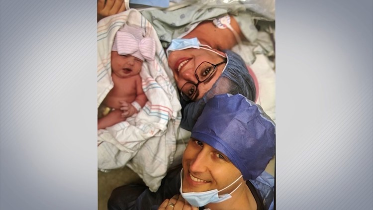 Texas nurse helps deliver mom and her baby 35 years apart