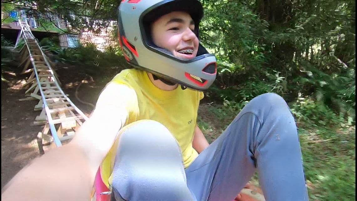 This Carnation teen built a rollercoaster in his own backyard - Vimarsana News