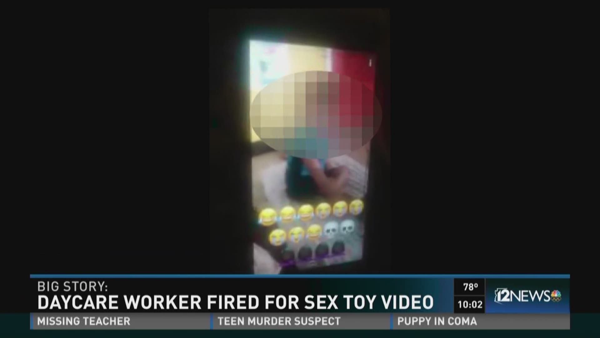 Caild Sexvideos - Child care workers play with sex toy at work, post video online | 13wmaz.com