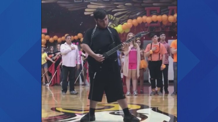 In first performance ever, student with autism performs incredible National Anthem