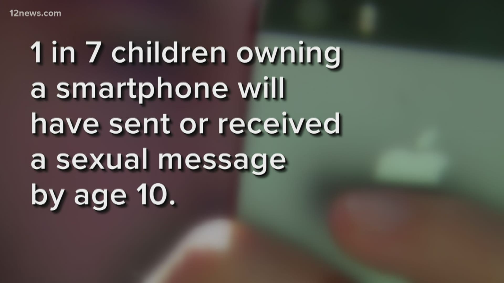 Youth prevention advocate Katey McPherson says it's not a matter of if your child will receive an explicit message, it's when.