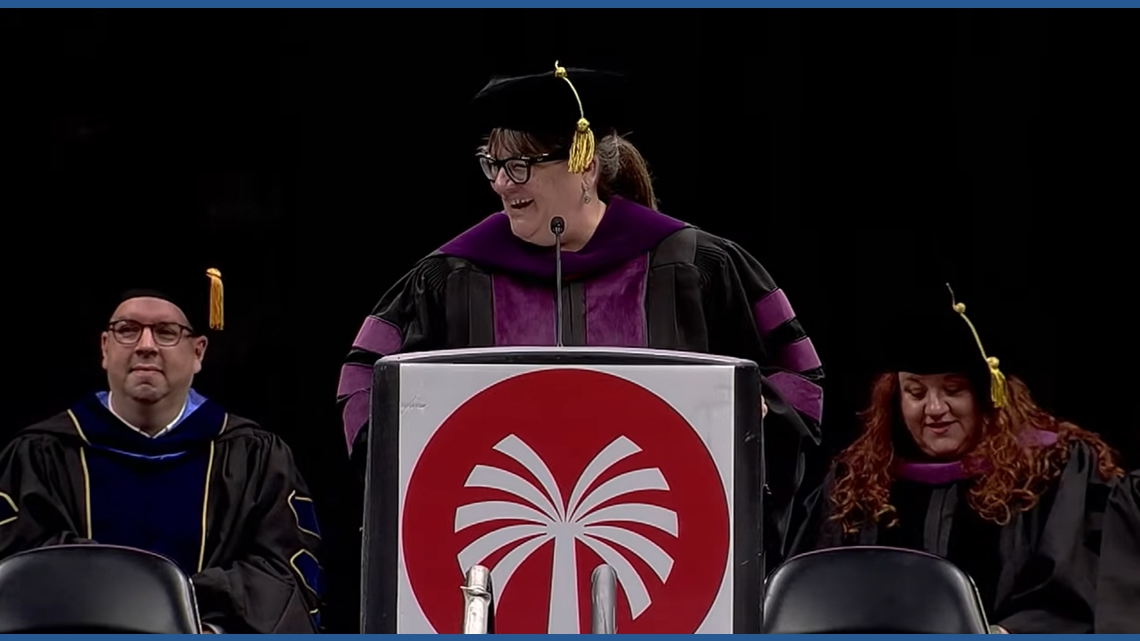 College president booed as AI skips names at graduation ceremony