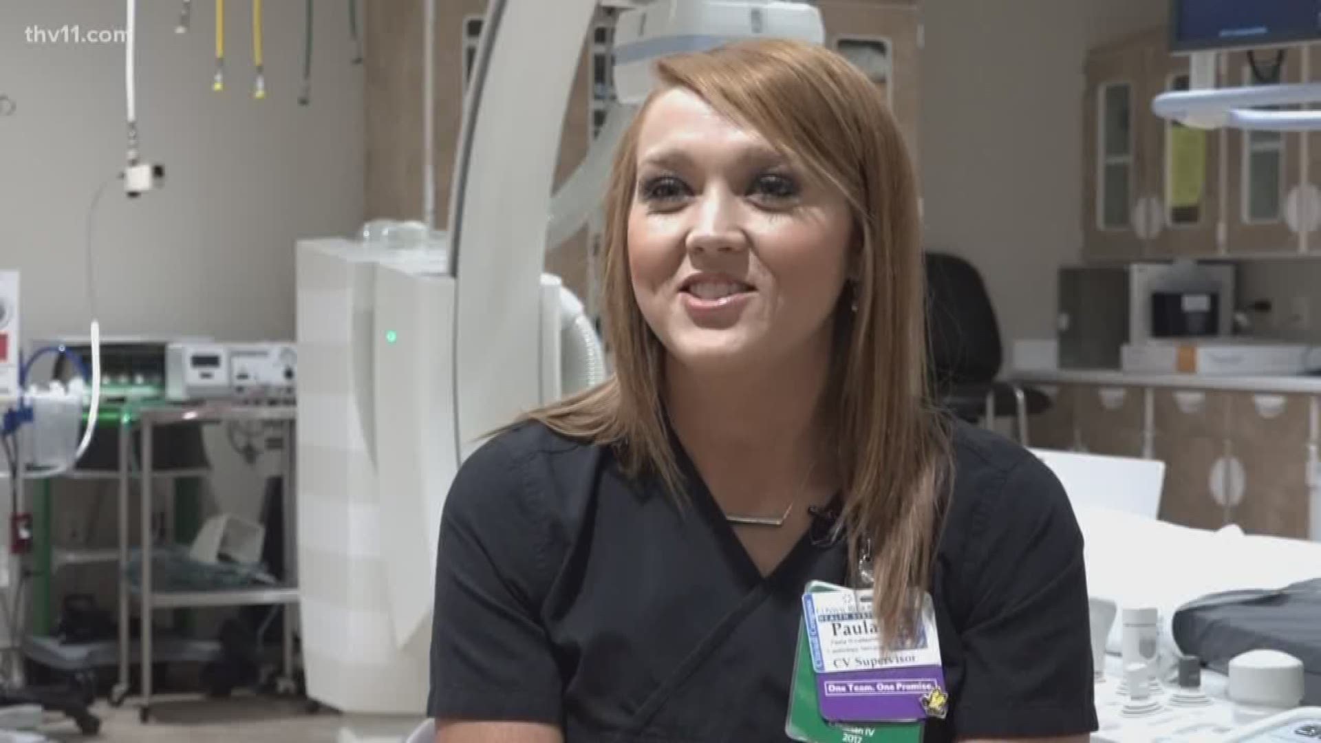 An employee at Conway Medical Center was on-call when she was needed to help perform a life-saving procedure on a heart attack victim. She had car trouble a half-mile away and ran to make it to the hospital.