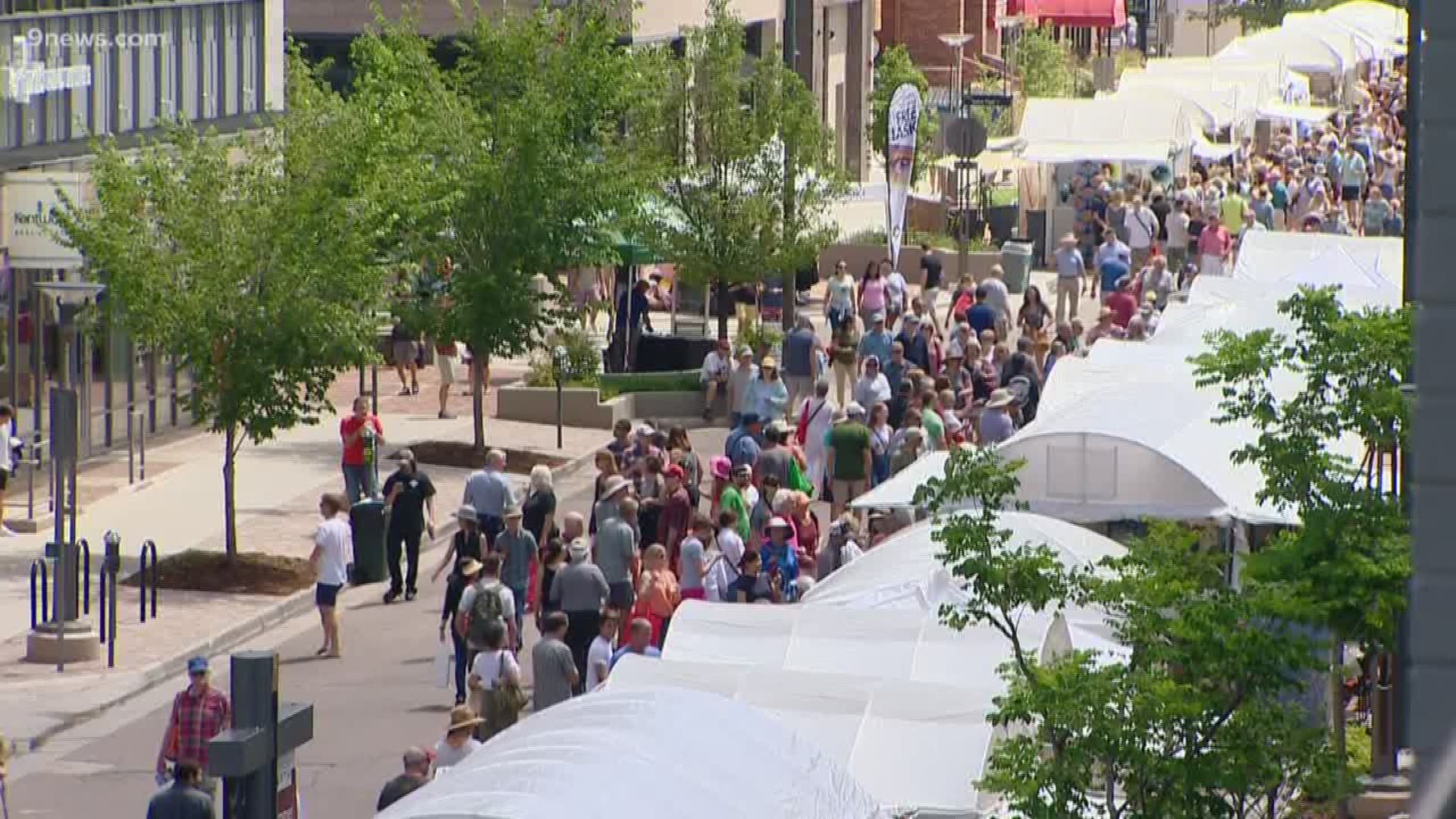 The Cherry Creek Arts Festival is underway!