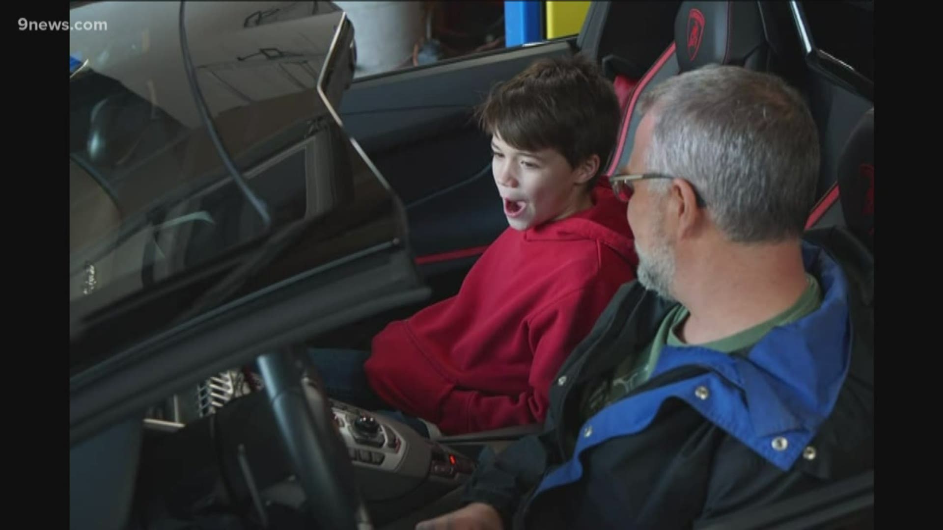 The Italian carmaker heard about the 3D replica and made the Backus family a part of their holiday commercial.