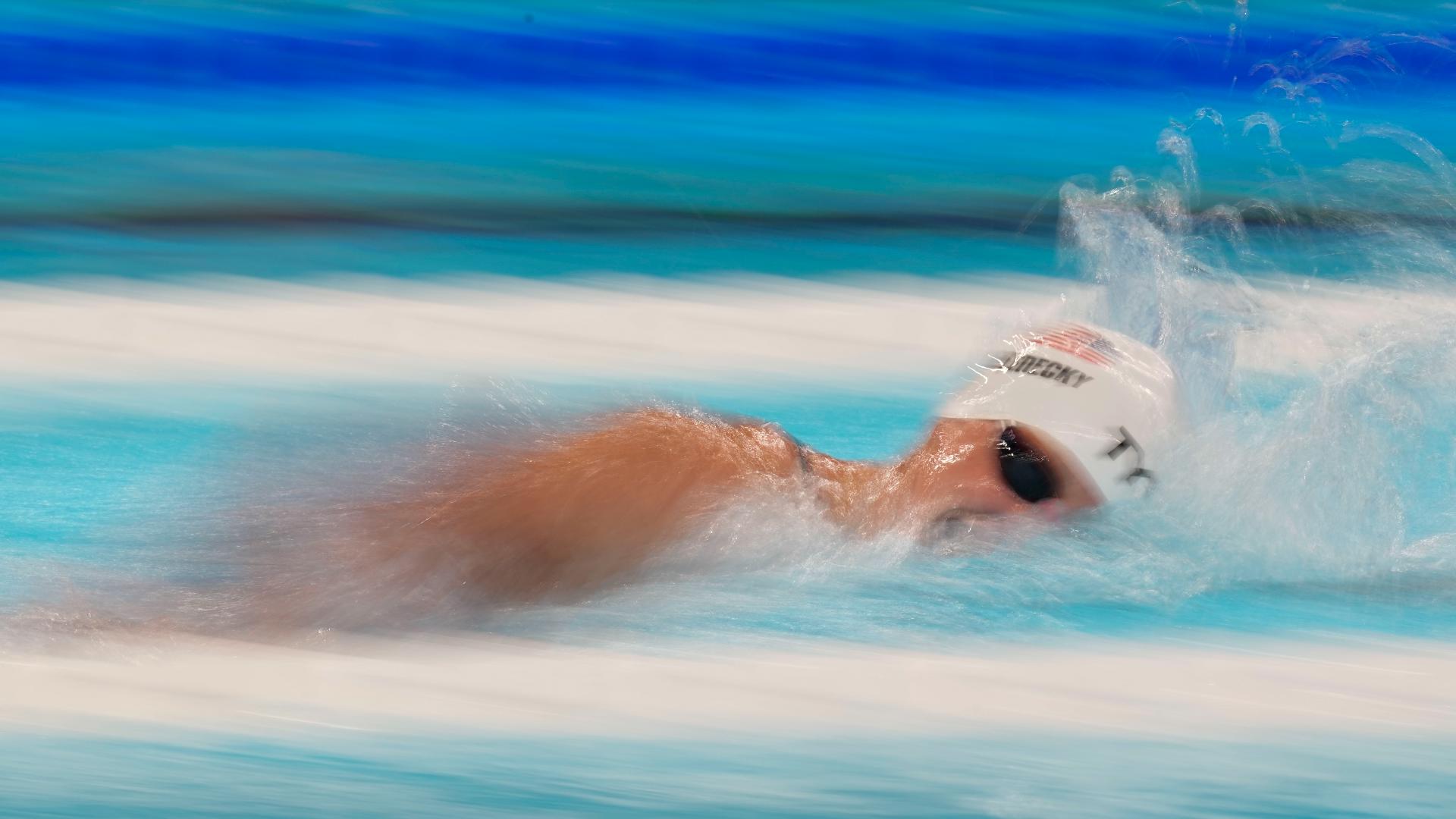 Five sets of gold medals are on the line for the U.S. in the pool Wednesday, including at least one where an American swimmer is a clear favorite.