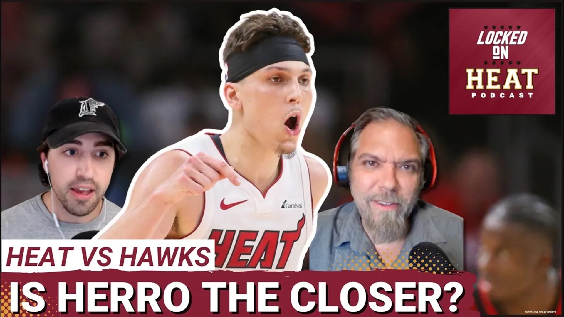 Tyler Herro, Jimmy Butler and Nikola Jovic stepped up as the Miami Heat defeated the Atlanta Hawks in double overtime Tuesday night.