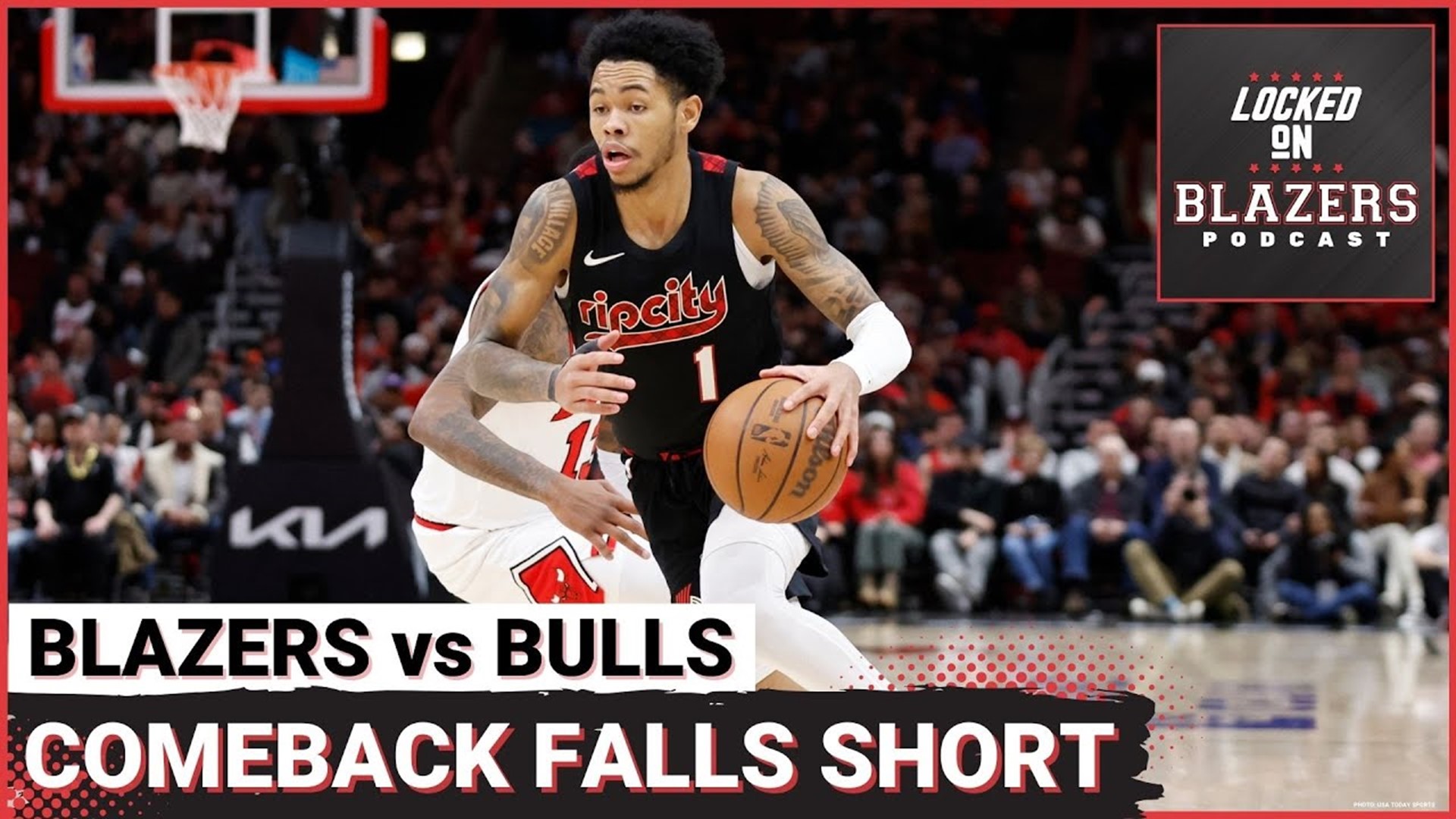 Trail Blazers Comeback Attempt Falls Short in Chicago + Scoot Henderson's Rookie Struggles