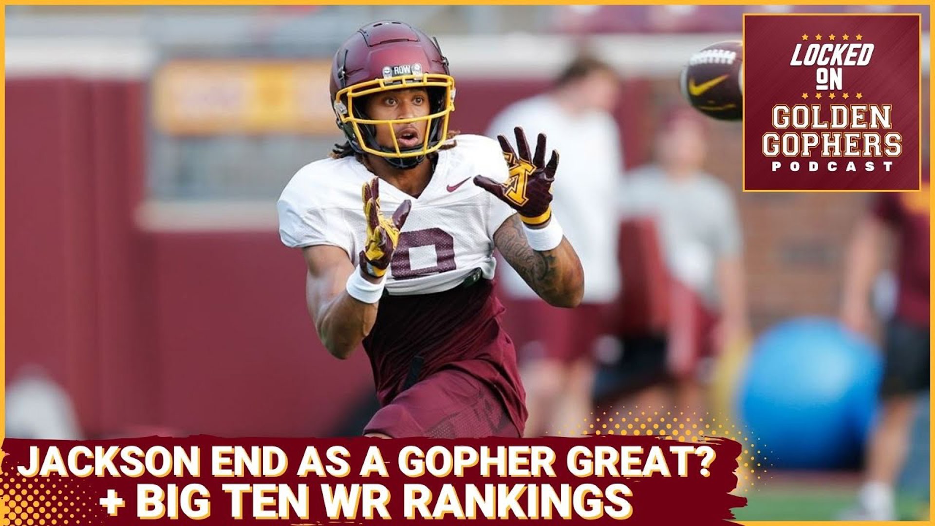 On today's Locked On Golden Gophers, host Kane Rob, discusses if the Gophers WR1 Daniel Jackson can be an NFL prospect and a record setting WR