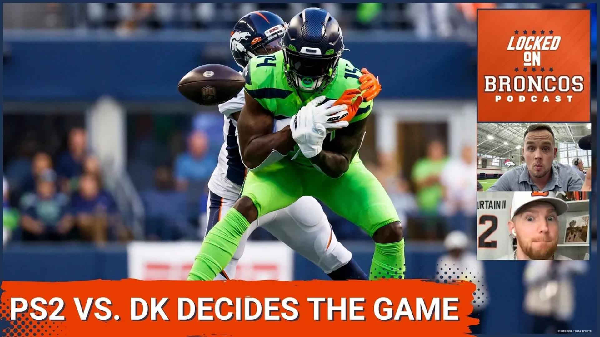 The Denver Broncos face a critical test as Patrick Surtain II squares off against DK Metcalf in a heavyweight showdown.