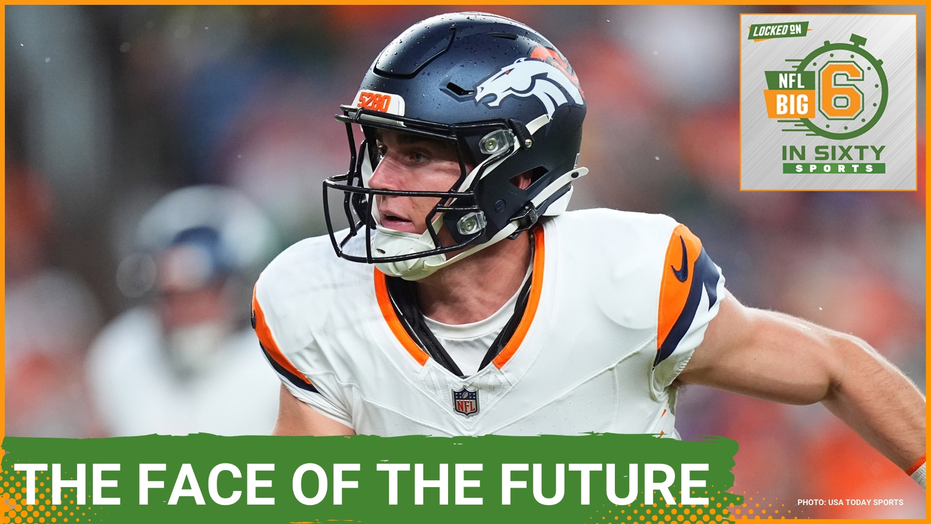 Bo Nix will start for the Broncos and Penei Sewell leaves Lions' practice. The Chiefs play the Bears tonight, and drama between Tua and Brian Flores.