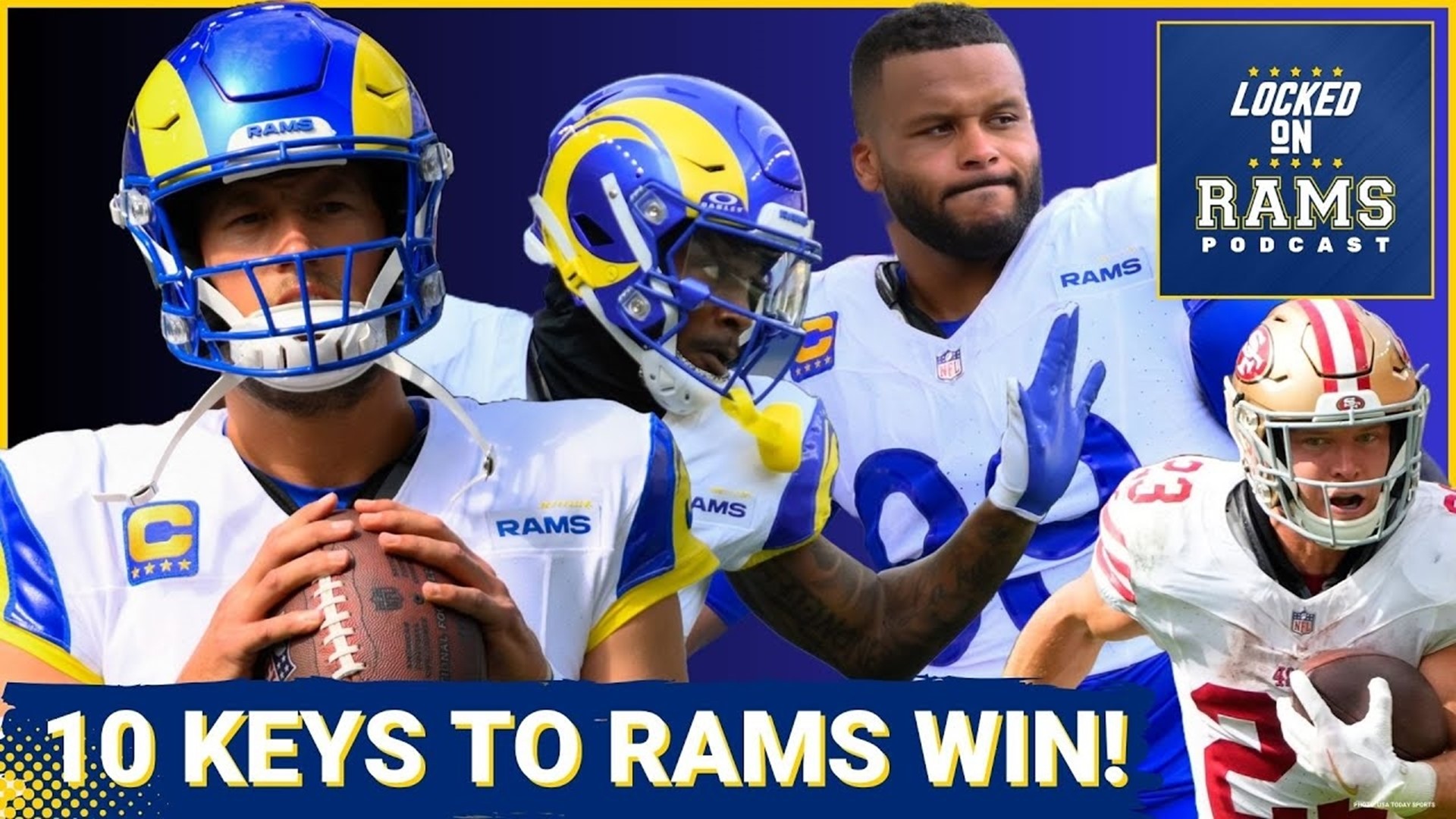 D-Mac and Travis preview the Rams-49ers NFC West showdown and give their keys to a Rams victory.