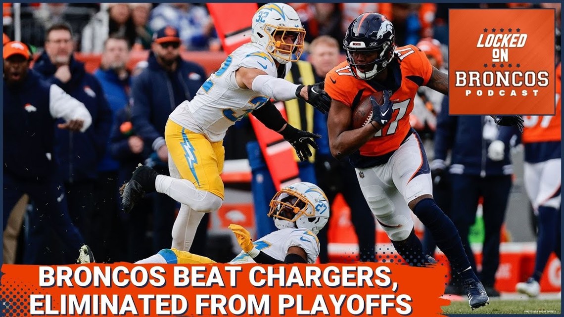 Denver Broncos playoff hopes end despite beating Los Angeles Chargers