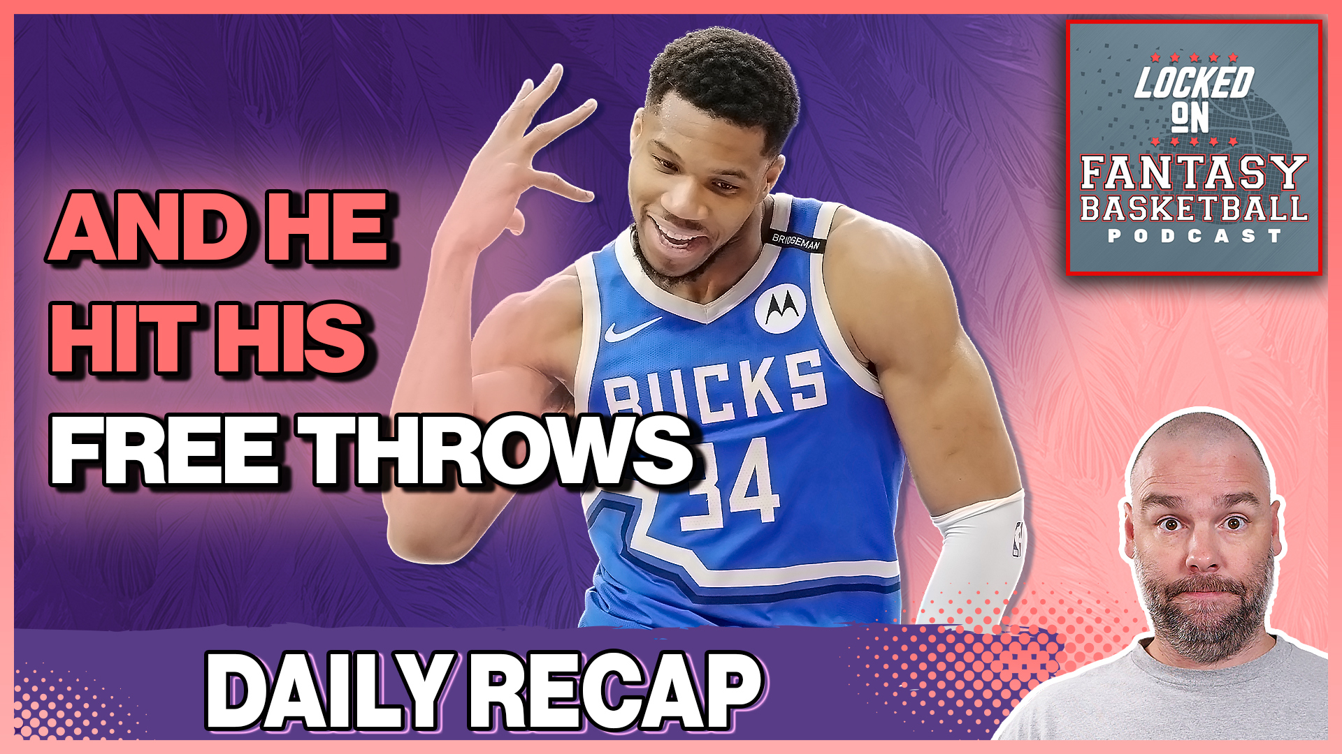 Giannis dominates with a triple-double, Carrington shines for Washington, and Barnes struggles. Plus, key injuries and waiver wire trends as fantasy playoffs heat up