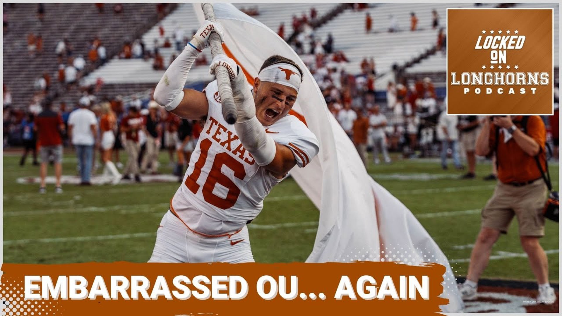 The Texas Longhorns once again dominated the Oklahoma Sooners to the point to where they did not even score a touchdown in the Cotton Bowl.