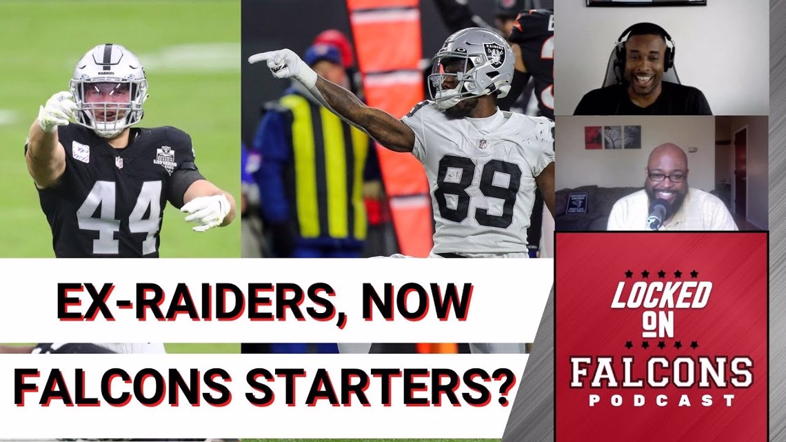 Atlanta Falcons Add Two Potential Starters in Ex-Raiders WR Bryan Edwards &  LB Nick Kwiatkoski