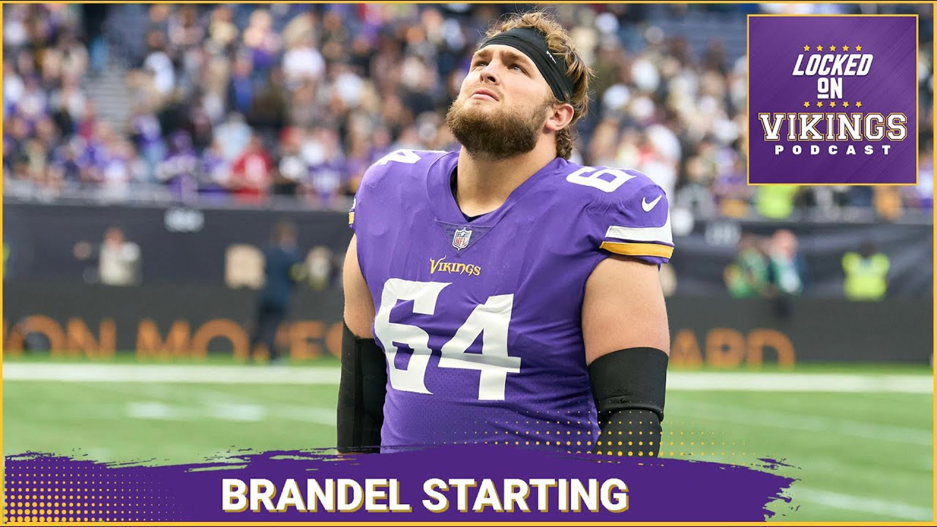 Blake Brandel Is Starting At Minnesota Vikings OTAs