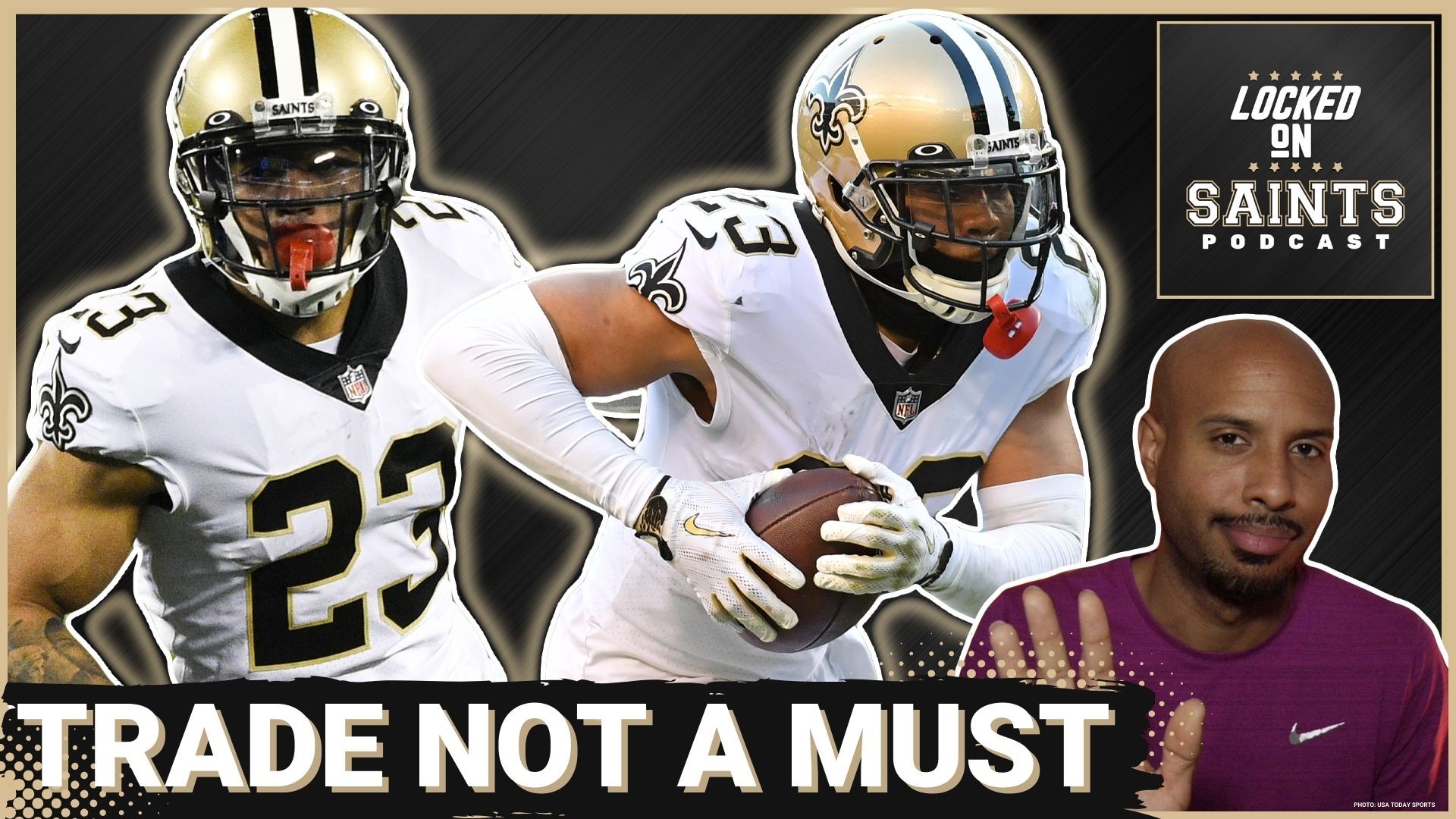 The New Orleans Saints restructured Marshon Lattimore's contract in such a way that it makes a trade possible, but not at all inevitable.