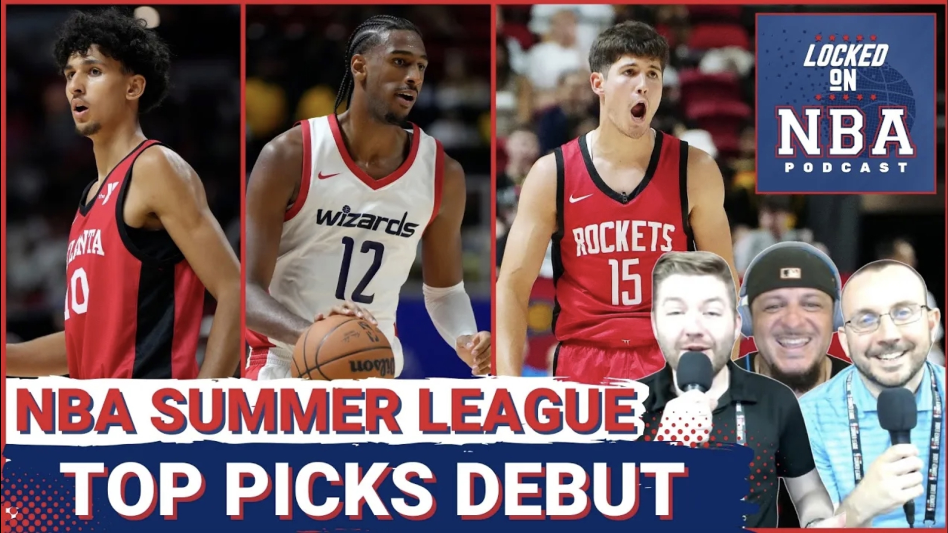 Zaccharie Risacher, Alex Sarr & Reed Sheppard NBA Summer League Debuts: Most & Least Impressive?