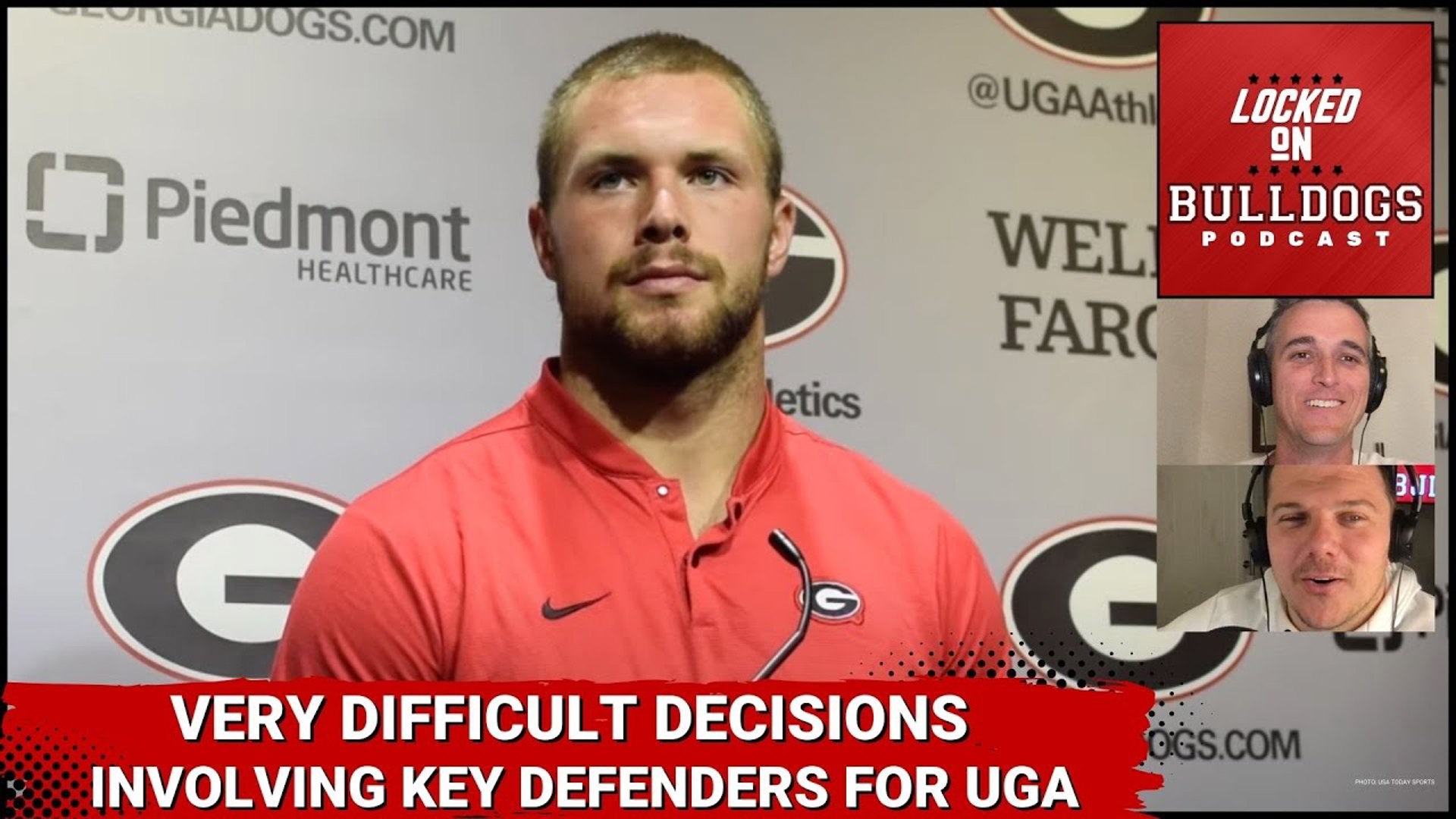 Georgia Football roster decisions...Outside linebackers and are we benching Mike Bobo?!?