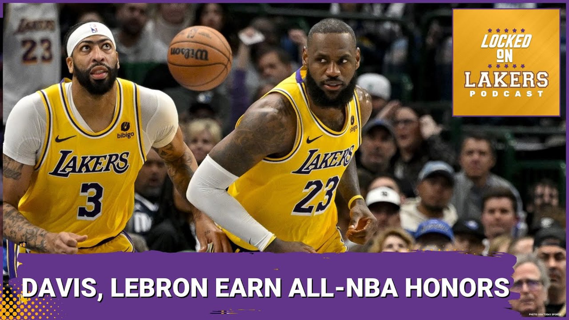 The Lakers and their two stars got some good news Wednesday, when the league announced its All-NBA squads for the season.